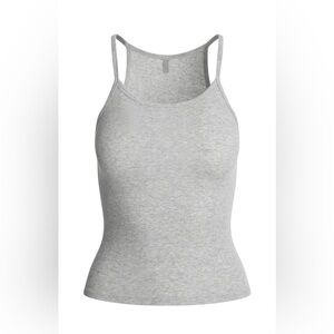 SKIMS Cotton Scoop Ribbed Tank